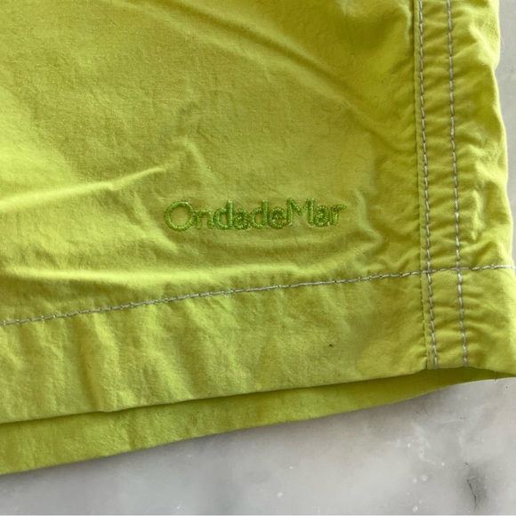 OndadeMar Swim Trunks. Lime green. M - Picture 5 of 7
